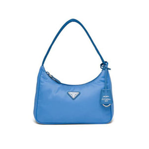 프라다 리에디션 나일론 호보백 페리윙클 블루