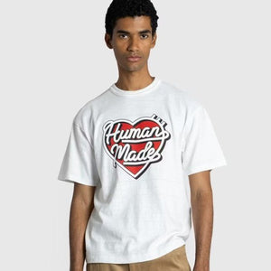 [국내배송] 휴먼 메이드 헤비웨이트 로고 반팔티 2color