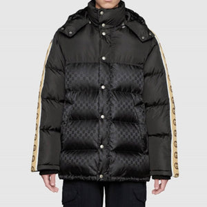 구찌 인터로킹 G 스트라이프 패딩 자켓