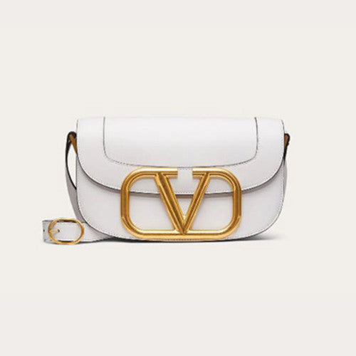 발렌티노 슈퍼비 크로스 바디백 M 화이트