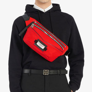 지방시 다운타운 나일론 범백 레드