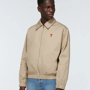 [국내배송] 아미 스몰 하트 로고 봄버 자켓 2color