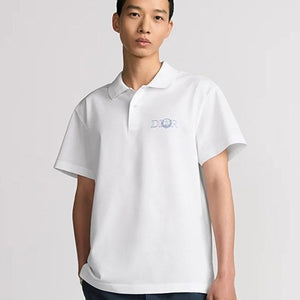 [국내배송] 디올 X 하이튼 넬 폴로 반팔티 화이트