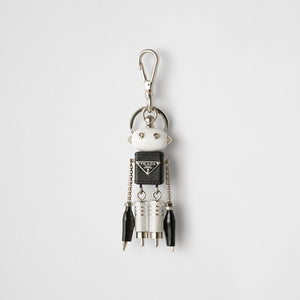 프라다 사피아노 가죽 로봇 백참 & 키홀더 4color (변우석 착용)