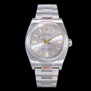 [EW공장] 로렉스 오이스터 Perpetual 칼리버 실버다이얼 36mm