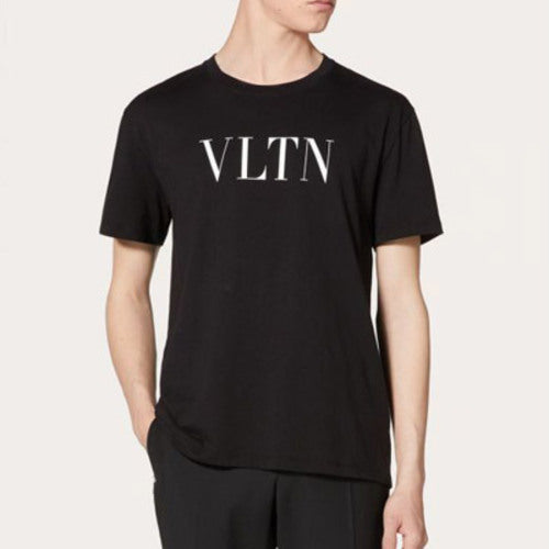 [국내배송/당일출고]발렌티노 VLTN 로고 반팔티 블랙 (현빈,세훈,이승기 착용)