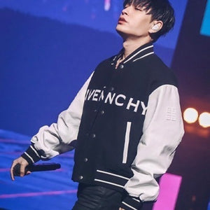 [국내배송/당일출고] 지방시 로고 바시티 자켓 (쌈디 착용)