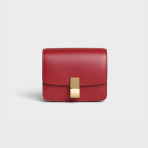 셀린느 클래식 박스백 S/M 레드