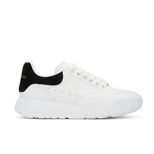 알렉산더맥퀸 코트 트레이너 스니커즈 화이트 블랙탭