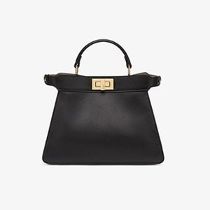 펜디 피카부 아이씨유 레더백 블랙 S/M (송혜교,수애 착용)