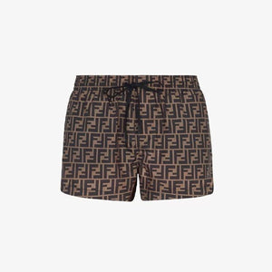 펜디 FF 로고 패턴 패브릭 스윔 팬츠 2color