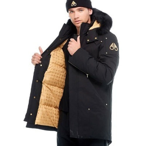 무스너클 스태그 레이크 패딩 파카 블랙