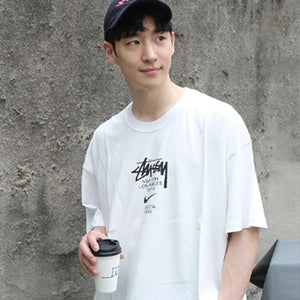 [국내배송/당일출고] 나이키 X 스투시 월드투어 반팔티셔츠 2color (이제훈,헤이즈,제시 착용) - 재입고 -