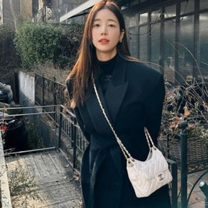 샤넬 CC 포켓 체인 호보백 스몰 화이트 AS3710 (기은세 착용)