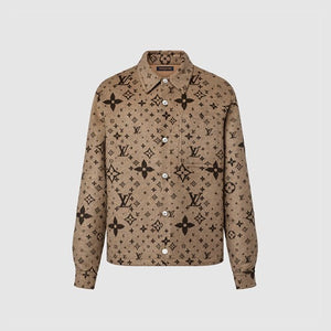 루이비통 모노그램 더블 페이스 블렌드 오버셔츠 1AFYF7