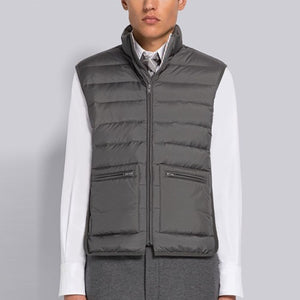 톰브라운 울트라 나일론 테크 퍼널 넥 다운 베스트 3color