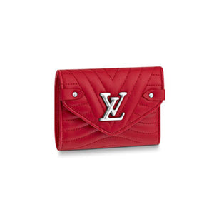 루이비통 뉴 웨이브 컴팩트 월릿 레드