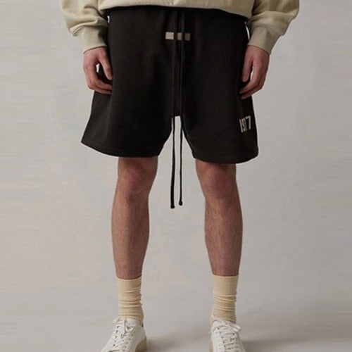 [국내배송] 피어오브갓 에센셜 1977 로고 스웻 쇼츠 3color - 컬러추가 재입고 -