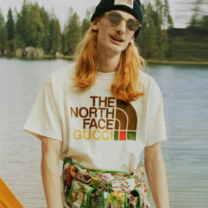 [국내배송/당일출고] 구찌 X 노스페이스 반팔티