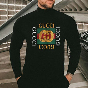 [국내배송/당일출고] 구찌 빈티지 사각 로고 터틀넥 니트