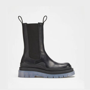 보테가베네타 BV 타이어부츠 미들 블랙