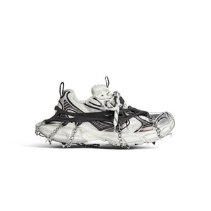 발렌시아가 3XL 스키 스니커즈 화이트/블랙