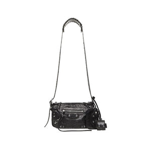 발렌시아가 르카골 맨 XS 플랩백 블랙 (노윤서 착용)