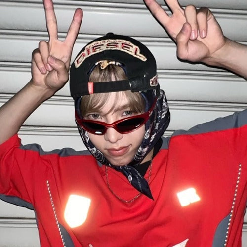 [국내배송] 디젤 C 브래프 자수 패치 베이브볼 캡 블랙 (쇼타로,원빈 착용)