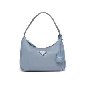 프라다 리에디션 나일론 호보백 아스트랄 블루