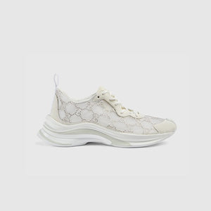 구찌 GG 크리스탈 런 스니커즈 화이트 758088