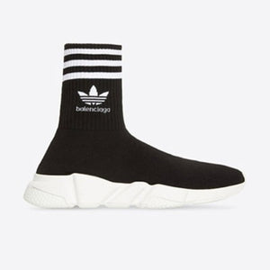 발렌시아가 X 아디다스 스피드러너 블랙/화이트