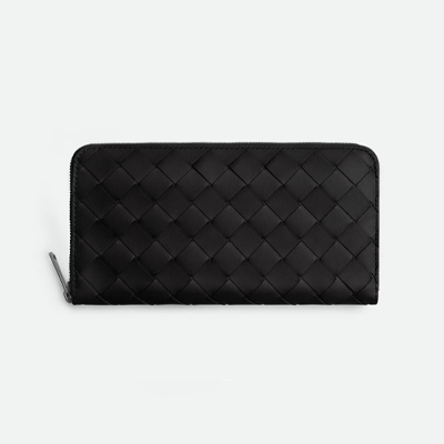 보테가베네타 인트레치아토 지퍼 어라운드 장지갑 814838