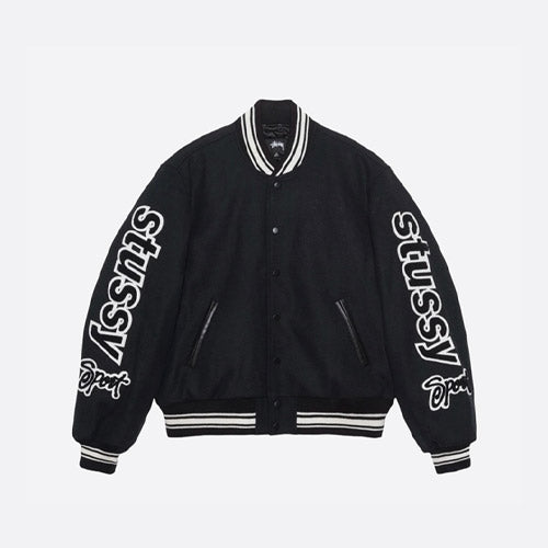 [국내배송] 스투시 컴피티션 바시티 자켓 2color