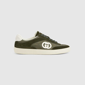 구찌 모노그램 G75 스니커즈 카키 ‎‎840330