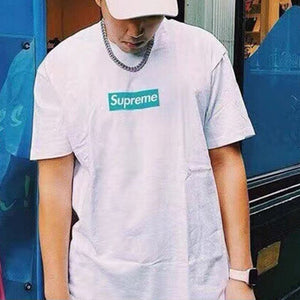 [국내배송] 슈프림 X 티파니앤코 반팔티 화이트