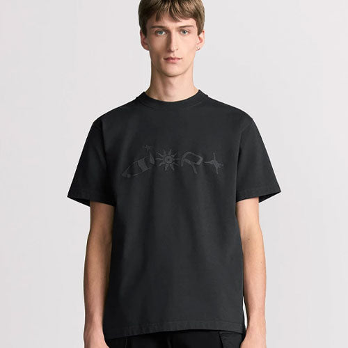 [국내배송] 디올 X 루이스 해밀턴 로고 반팔티 2color