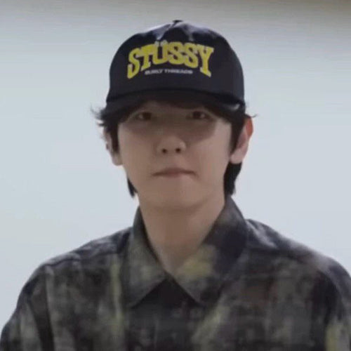 [국내배송] 스투시 미드 뎁스 벌리 쓰레드 스냅백 3color (백현 착용)