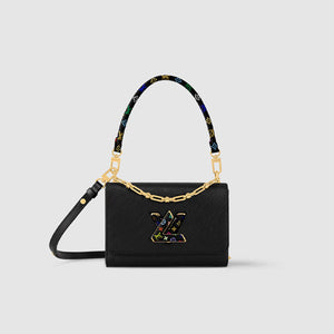 루이비통 LV X TM 트위스트 MM 슬림 블랙 M13243