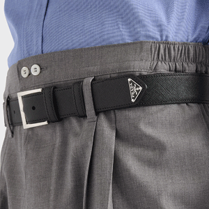 프라다 사피아노 가죽 벨트 블랙 2CC545