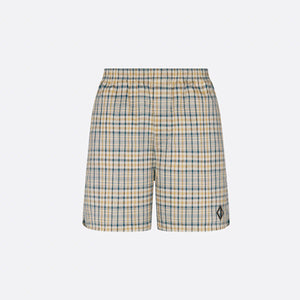 디올 CD 다이아몬드 자수 코튼 쇼츠