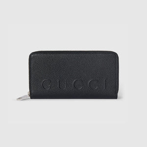 구찌 로고 디테일 장지갑 블랙 ‎‎835120