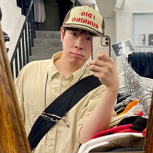 [국내배송] 알렉스 조노 아이 디그 러닝 트러커 햇 3color (차정원,봉태규,김채원,피오 착용) - 블랙 추가 입고 -