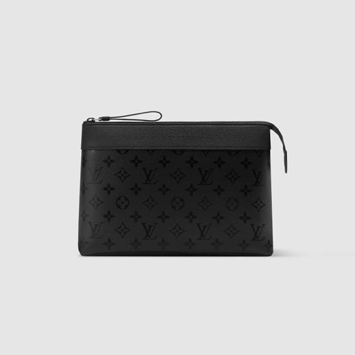 루이비통 포쉐트 보야주 수플 모노그램 블랙 M26741