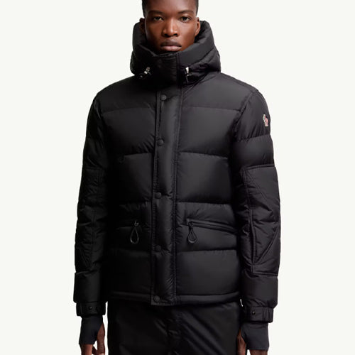 몽클레어 카산카 후드 다운 스키 재킷 블랙