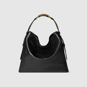 구찌 베아트릭스 레더 토트백 블랙 미디엄/라지 (이영애 착용)