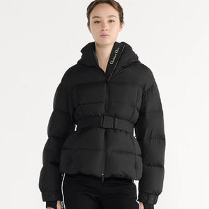 디올 알프스 후드 벨트 푸퍼 재킷 2color