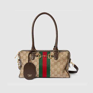 구찌 보르세토 미디엄 보스턴백 베이지 ‎866732