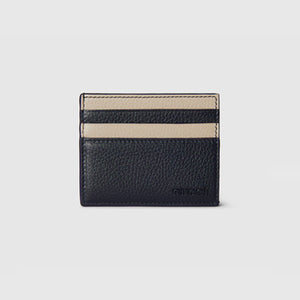 구찌 내부 투톤 로고 카드지갑 딥 블루 817043