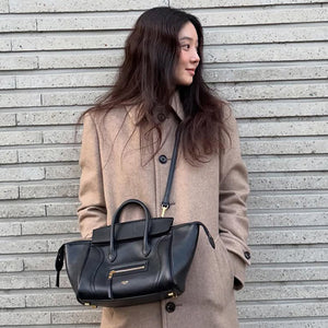 셀린느 뉴 러기지 백 스몰 블랙 (정려원 착용)