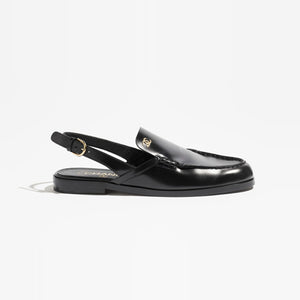 샤넬 유광 카프스킨 슬링백 블랙 G47033